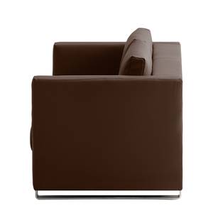 Canapé convertible Randa Cuir véritable - Expresso - Largeur : 202 cm