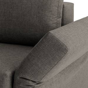 Schlafsofa Randa Webstoff Grau - Breite: 202 cm