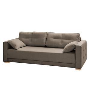 Schlafsofa Realico Webstoff Cappuccino