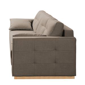 Schlafsofa Realico Webstoff Cappuccino