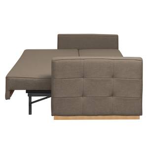 Schlafsofa Realico Webstoff Cappuccino