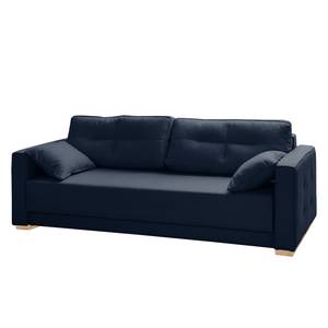 Schlafsofa Realico Webstoff Marineblau