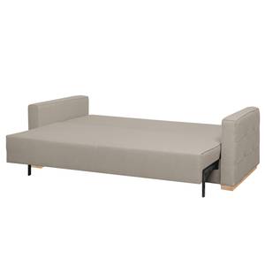 Canapé convertible Realico Tissu - Blanc polaire