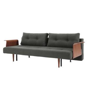 Schlafsofa Recast Plus II Webstoff Stoff Flashtex: Dark Grey