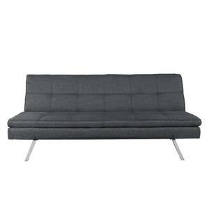 Canapé convertible Riber Tissu - Anthracite clair