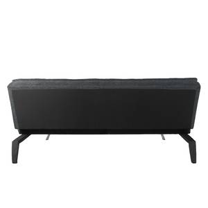 Canapé convertible Riber Tissu - Anthracite clair