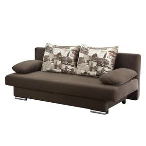 Schlafsofa Rijeka Microfaser Braun