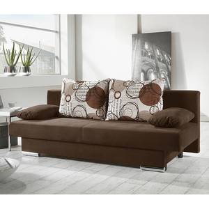 Schlafsofa Rijeka Microfaser Braun