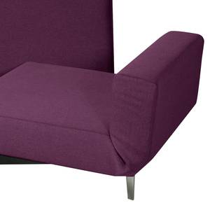 Schlafsofa Robertson Webstoff Stoff Zahira: Aubergine