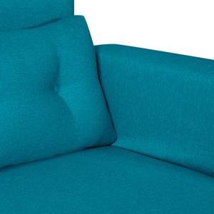 Slaapbank Robertson geweven stof Stof Zahira: Turquoise