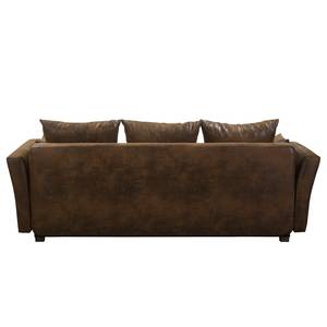 Canapé convertible Rollins Aspect cuir vieilli - Marron