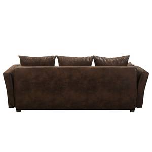 Canapé convertible Rollins Aspect cuir vieilli - Cognac vintage