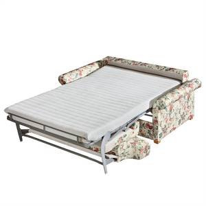 Canapé convertible Roseburg Tissu fleuri