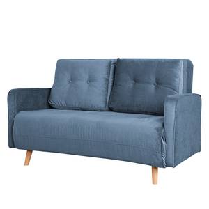 Schlafsofa Sander Samt Himmelblau