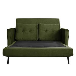 Divano letto in velluto Sander Velluto - Verde - Verde scuro