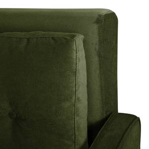 Divano letto in velluto Sander Velluto - Verde - Verde scuro