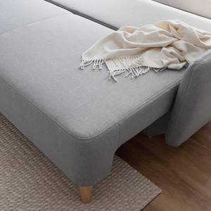 Schlafsofa Silvassa Webstoff - Grau