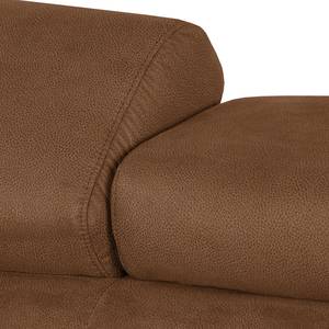 Canapé convertible Sneem Microfibre - Marron