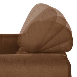 Canapé convertible Sneem Microfibre - Marron