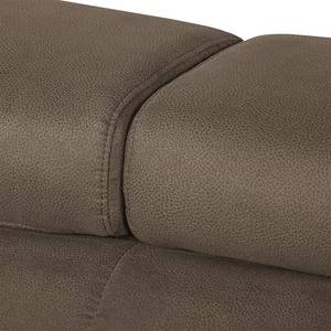 Canapé convertible Sneem Microfibre - Gris marron