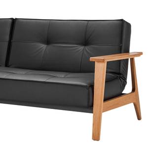 Schlafsofa Splitback I Schwarz