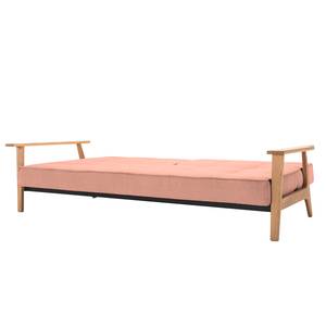 Schlafsofa Splitback Frej I Webstoff Stoff Soft: Coral