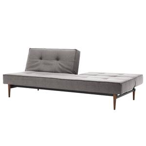 Canapé convertible Splitback Styletto I Tissu - Tissu Mixed Dance : 521 Grey