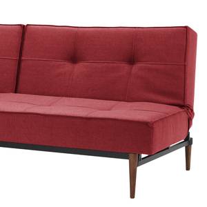 Canapé convertible Splitback Styletto I Tissu - Tissu Twist : Rust Red