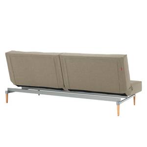 Schlafsofa Splitback Styletto II Webstoff - Stoff Coastal: Sandstone