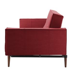 Canapé convertible Splitback VI Tissu - Tissu Twist : Rust Red