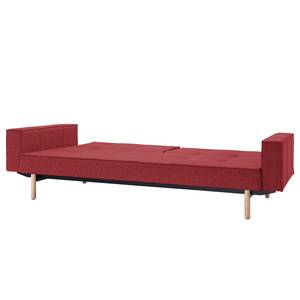 Canapé convertible Splitback Styletto IV Tissu - Tissu Twist : Rust Red