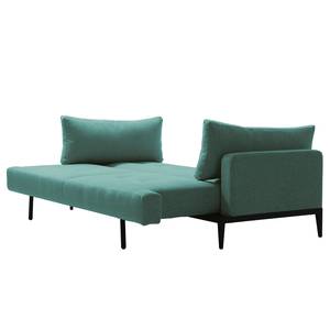 Schlafsofa Steff Stoff Xena: Aqua / Limette