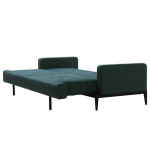 Divano letto Steff Tessuto Xena: color blu marino / verde lime