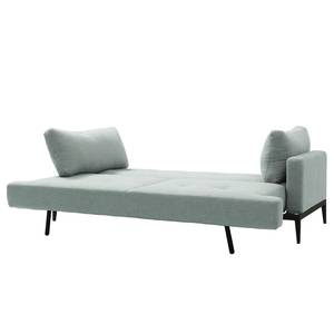 Schlafsofa Steff Webstoff - Stoff Nova: Graublau