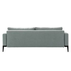 Canapé convertible Steff Tissu - Tissu Nova : Gris blue