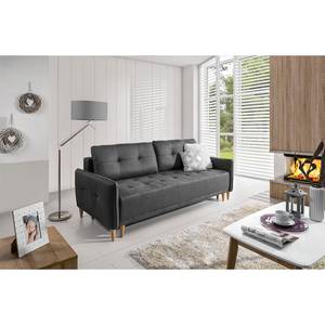 Canapé convertible Sundance Tissu - Anthracite