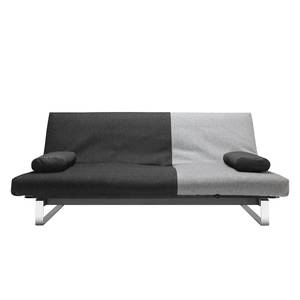 Slaapbank Daybed Minimum Spring geweven stof - Grijs