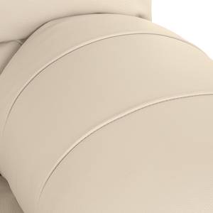 Schlafsofa Torsby mit Matratze Echtleder Beige