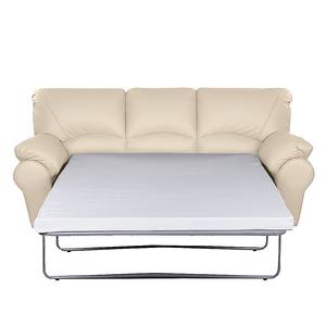 Schlafsofa Torsby Echtleder Beige