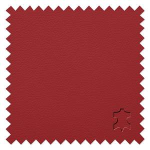 Canapé convertible Torsby Cuir véritable rouge