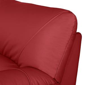 Schlafsofa Torsby Echtleder Rot