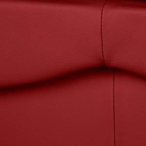 Canapé convertible Torsby Cuir véritable rouge