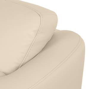 Schlafsofa Toucy mit Matratze Echtleder Beige