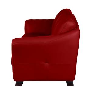 Schlafsofa Toucy Echtleder Rot