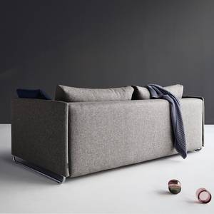 Canapé convertible Upend Tissu gris