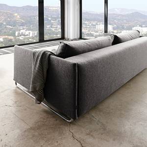 Canapé convertible Upend Tissu gris