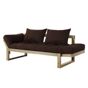Slaapbank Edge futon bruin