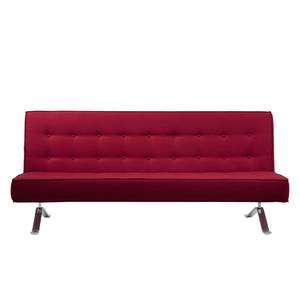 Schlafsofa Wave Two Webstoff Stoff Bora: Rot