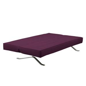 Schlafsofa Wave Two Webstoff Stoff Zahira: Aubergine