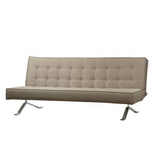 Schlafsofa Wave Two Webstoff Stoff Zahira: Beige-Grau